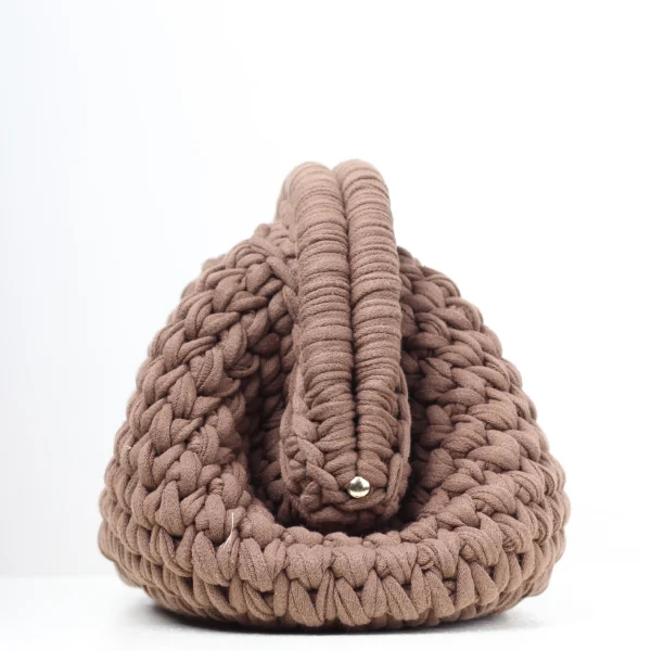 Small Dark Brown Clutch Bag