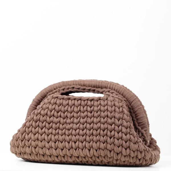 Small Dark Brown Clutch Bag