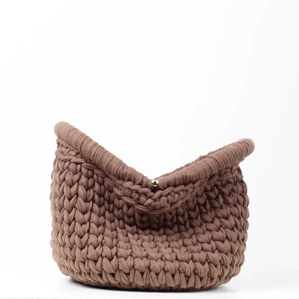Small Dark Brown Clutch Bag