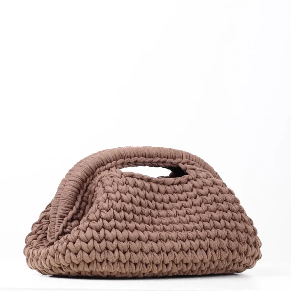 Small Dark Brown Clutch Bag