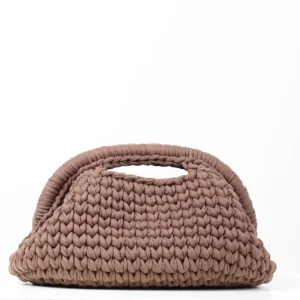 Small Dark Brown Clutch Bag