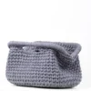 Big Dark Gray Clutch Bag