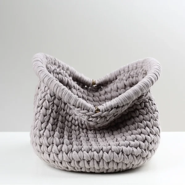 Small Gray Clutch Bag