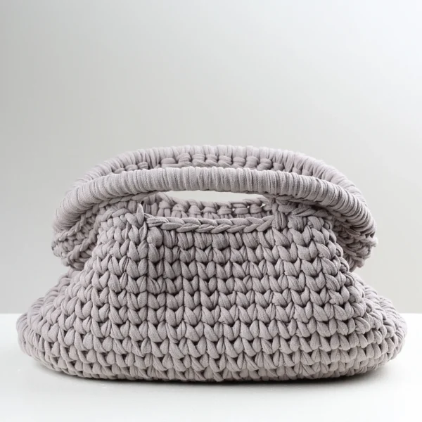 Small Gray Clutch Bag