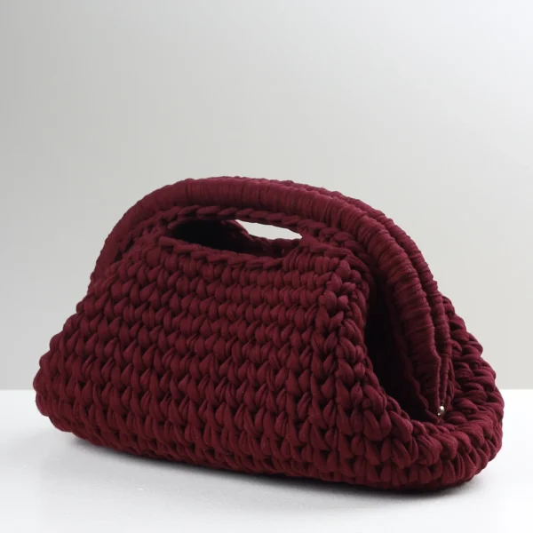 Small Maroon Clutch Bag