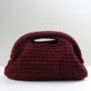 Small Maroon Clutch Bag