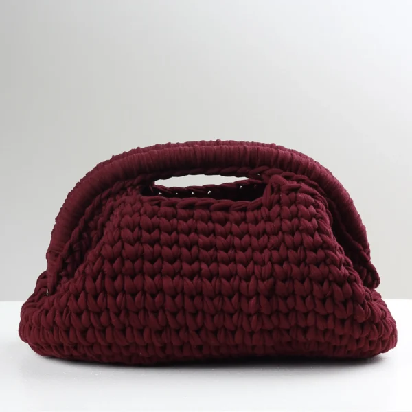 Small Maroon Clutch Bag