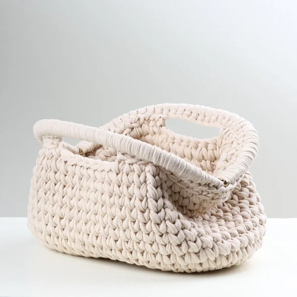 Small Beige Clutch Bag