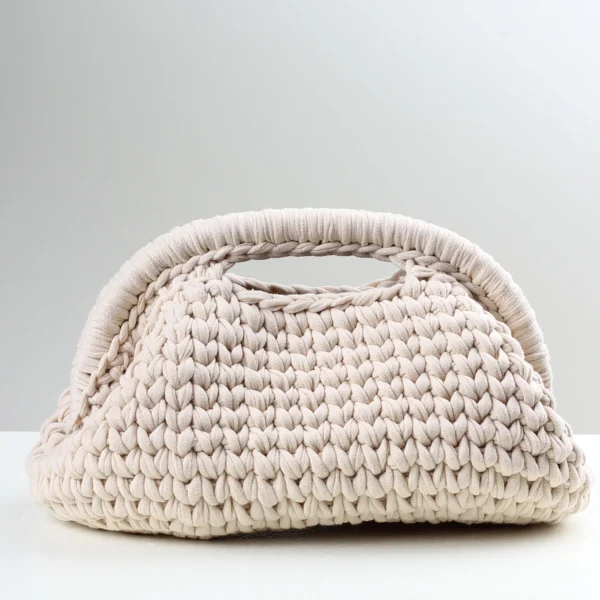 Small Beige Clutch Bag