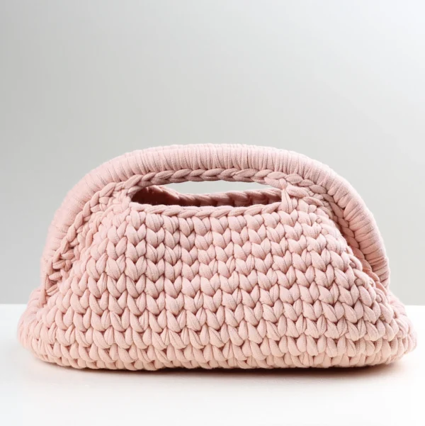 Small Peach Clutch Bag