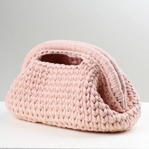 Small Peach Clutch Bag