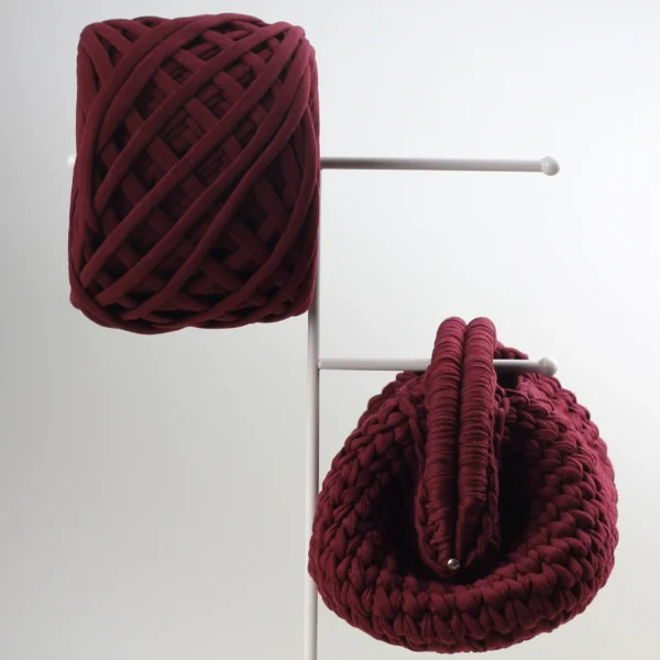 Small Maroon Clutch Bag