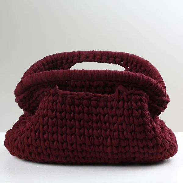 Small Maroon Clutch Bag
