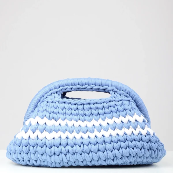 Small Blue Clutch Bag