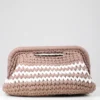 Big Light Brown Clutch Bag