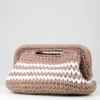Big Light Brown Clutch Bag