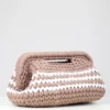Big Light Brown Clutch Bag