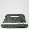 Big Olive Clutch Bag