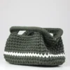 Big Olive Clutch Bag