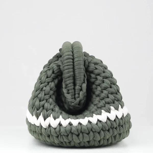 Big Olive Clutch Bag