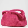 Small Fuscia Clutch Bag