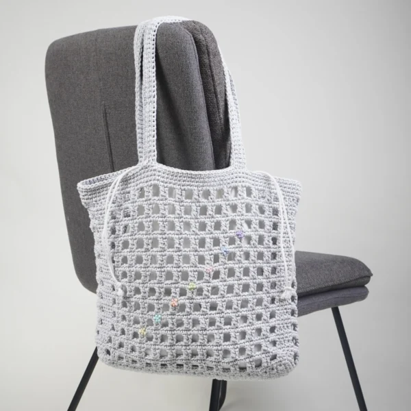 Square Light Grey Tote