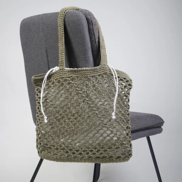 Wave Army Green Tote