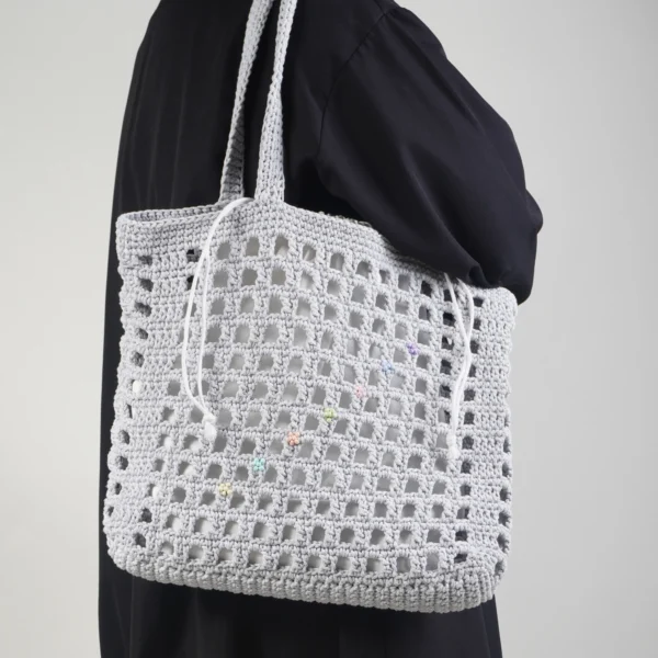 Square Light Grey Tote