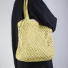 Wave Yellow Tote