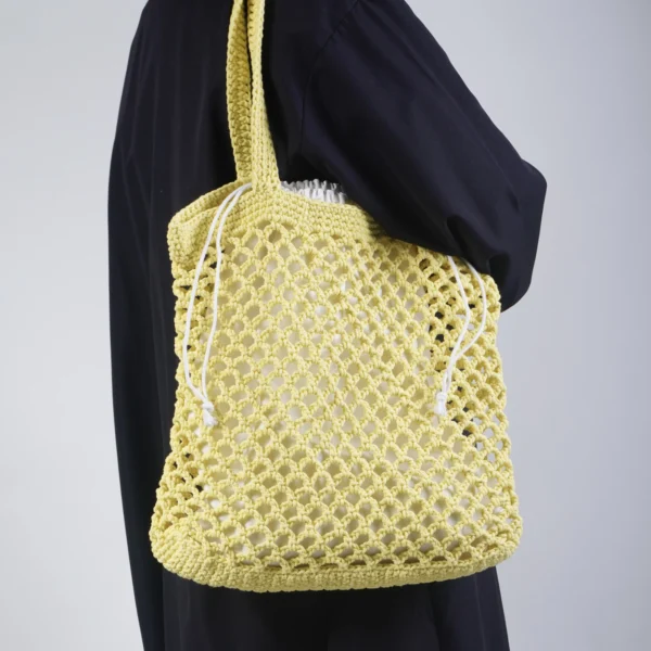 Wave Yellow Tote