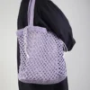 Wave Purple Tote