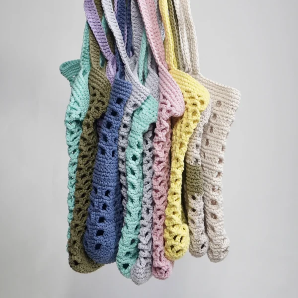 Square Off White Tote