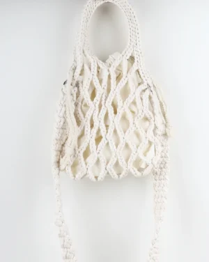 Off White Net Bag