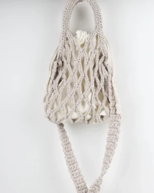 Beige Net Bag