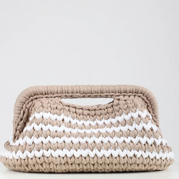 Big Light Brown Clutch