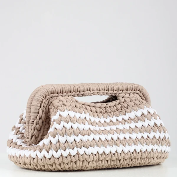 Big Light Brown Clutch