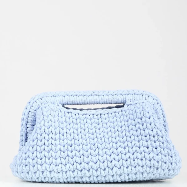 Big Baby Blue Clutch