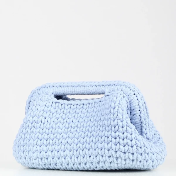 Big Baby Blue Clutch