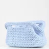 Big Baby Blue Clutch