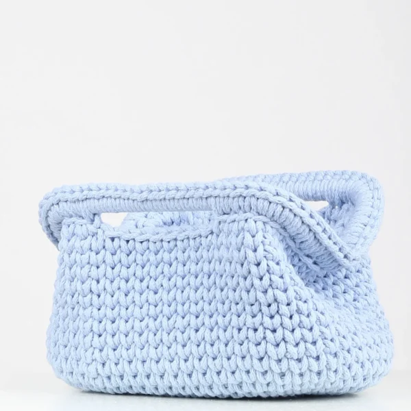 Big Baby Blue Clutch