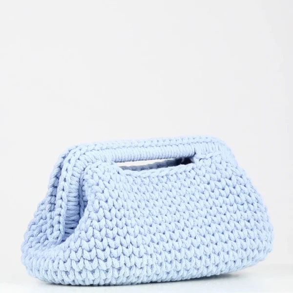 Big Baby Blue Clutch