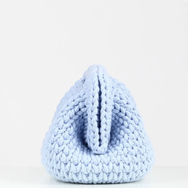 Big Baby Blue Clutch