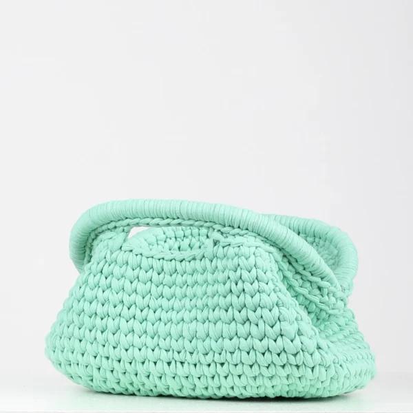 Small Seafoam Clutch