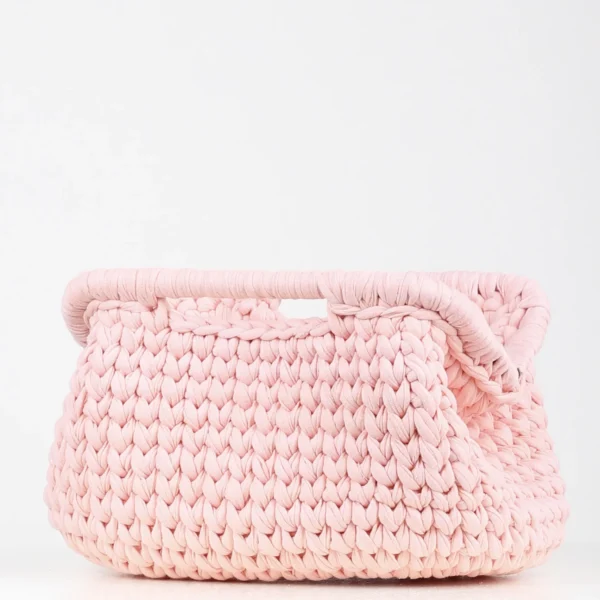 Big Light Orange Clutch