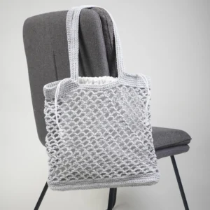 Wave Light Grey Tote