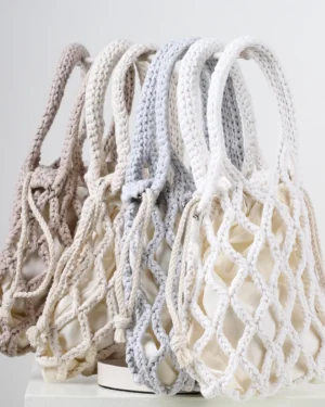 Beige Net Bag