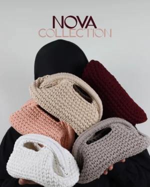 Big Baby Blue Clutch