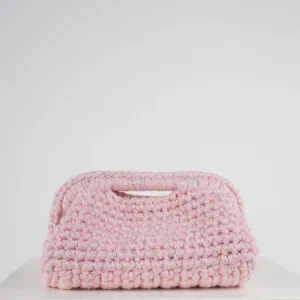 Small Pink Glittery Clutch