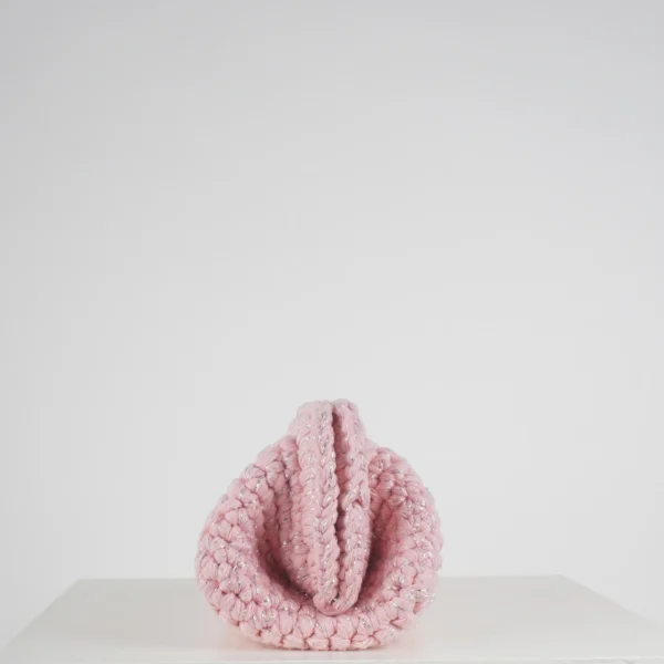 Small Pink Glittery Clutch