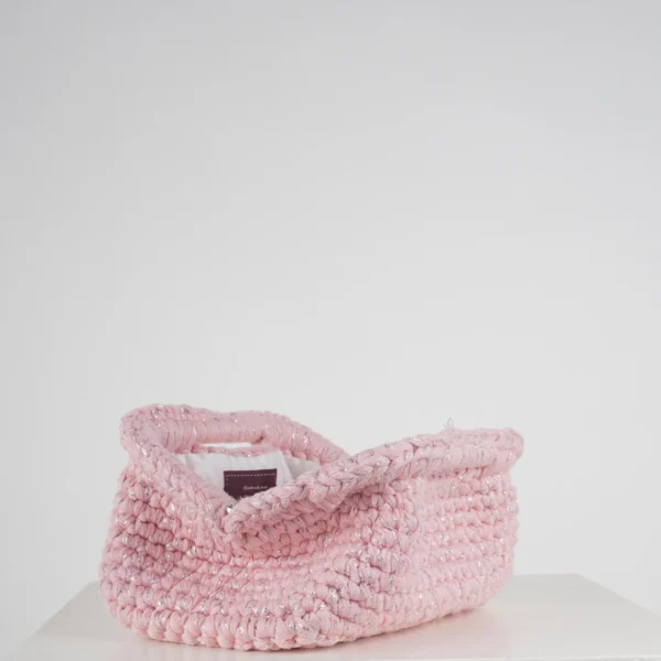 Small Pink Glittery Clutch